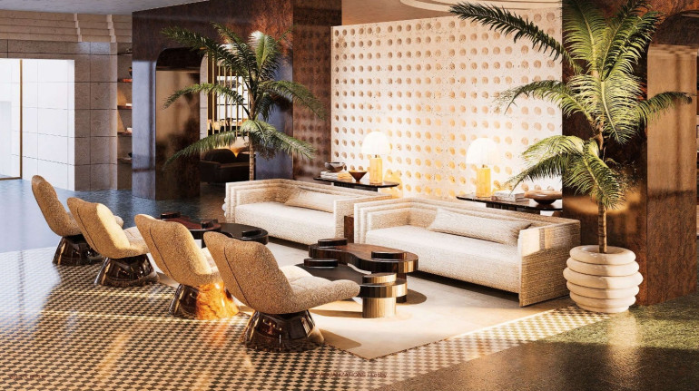 bristol berlin lobby rendering